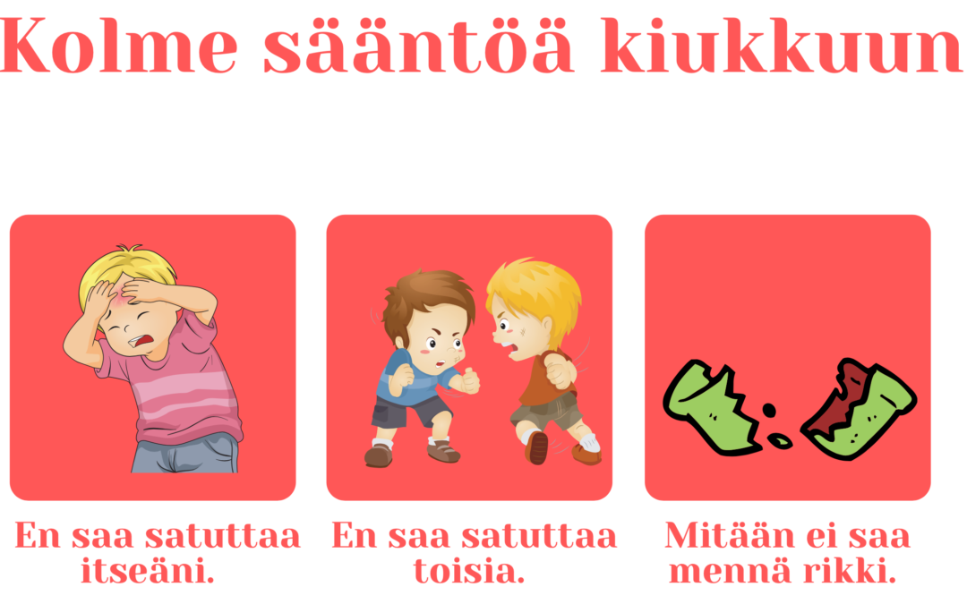 Kolme sääntöä kiukkuun