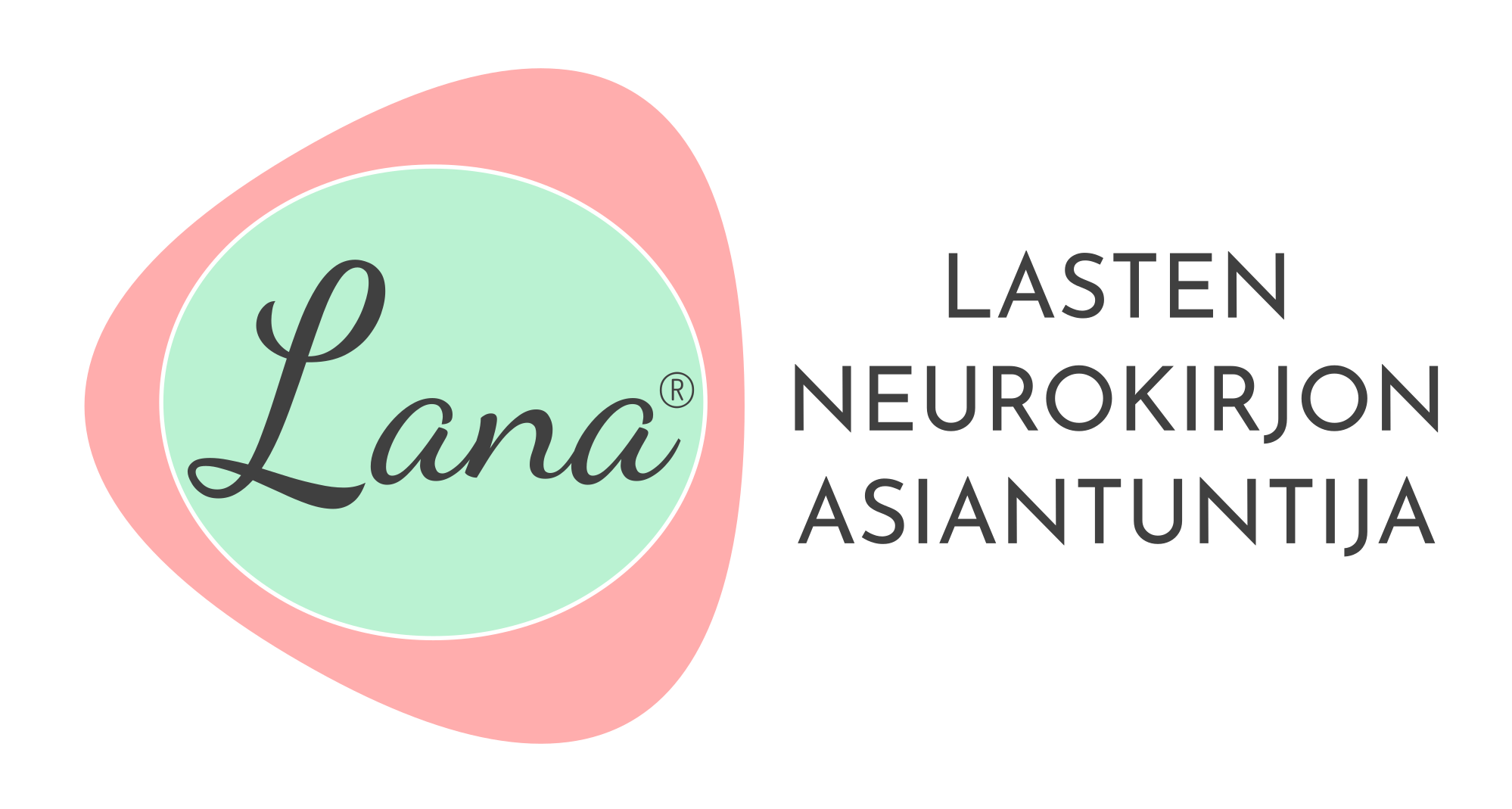 LANA logo transparent teksti oikealla PNG